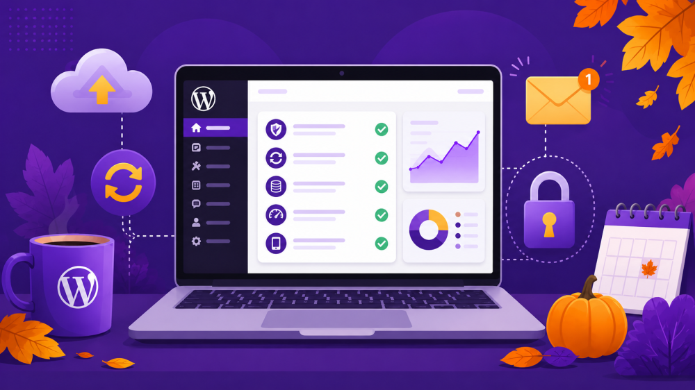 WordPress karbantartás szeptemberben